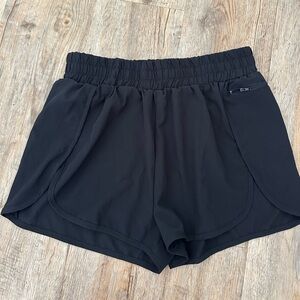 Women's Black Athletic Shorts